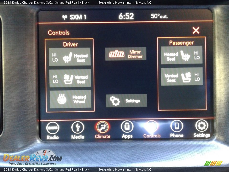 2019 Dodge Charger Daytona 392 Octane Red Pearl / Black Photo #24