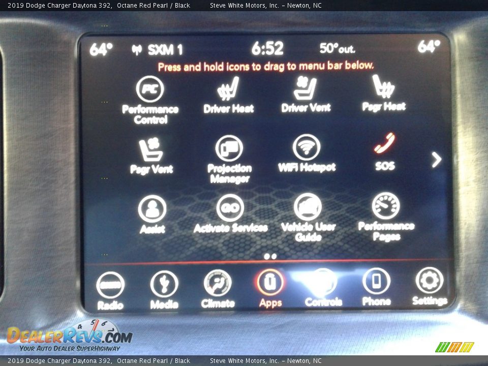 2019 Dodge Charger Daytona 392 Octane Red Pearl / Black Photo #25