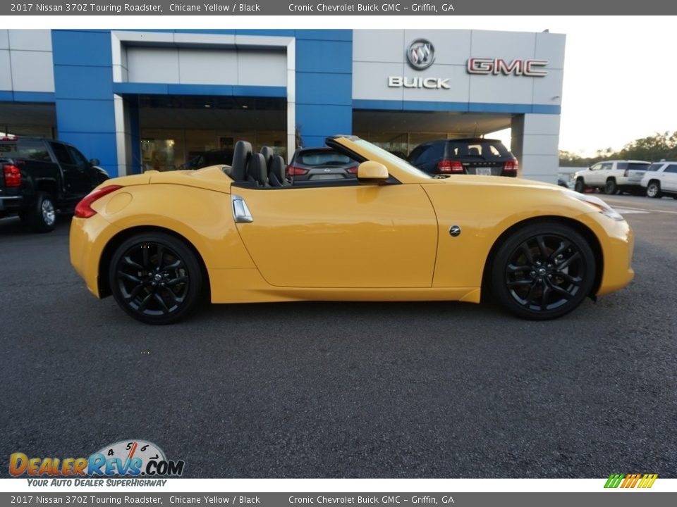 Chicane Yellow 2017 Nissan 370Z Touring Roadster Photo #14