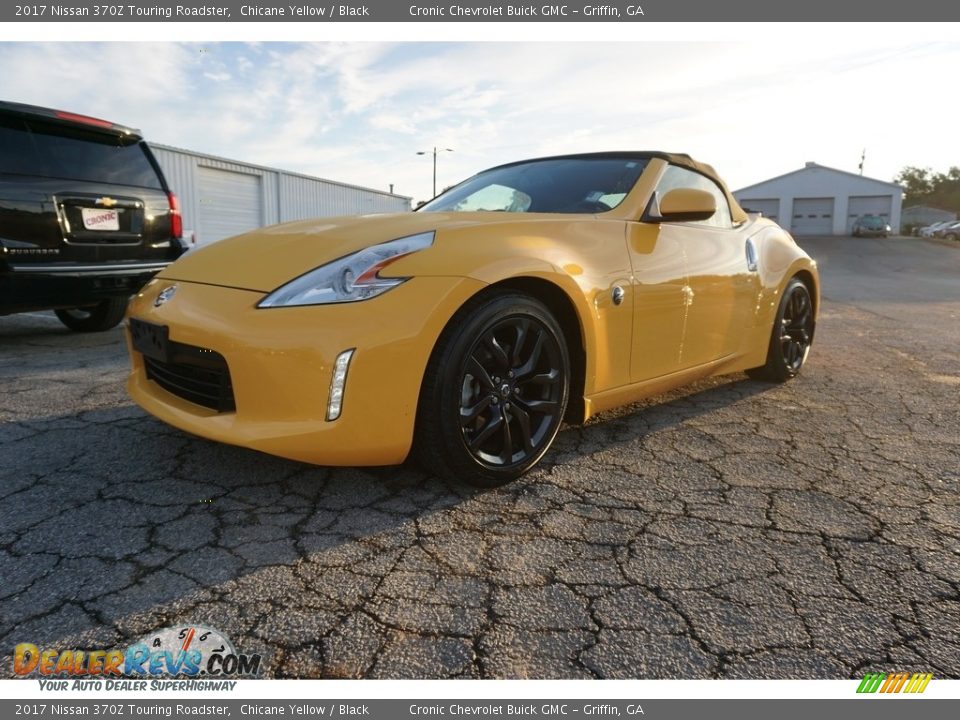 Chicane Yellow 2017 Nissan 370Z Touring Roadster Photo #18