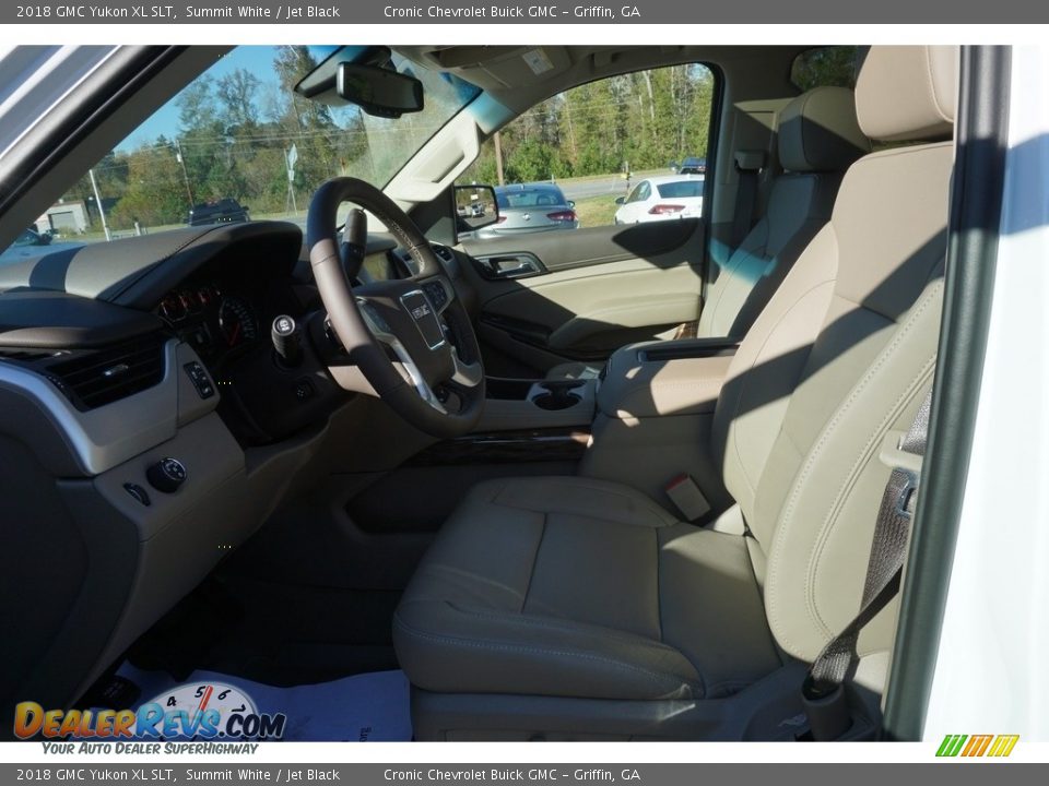 2018 GMC Yukon XL SLT Summit White / Jet Black Photo #4