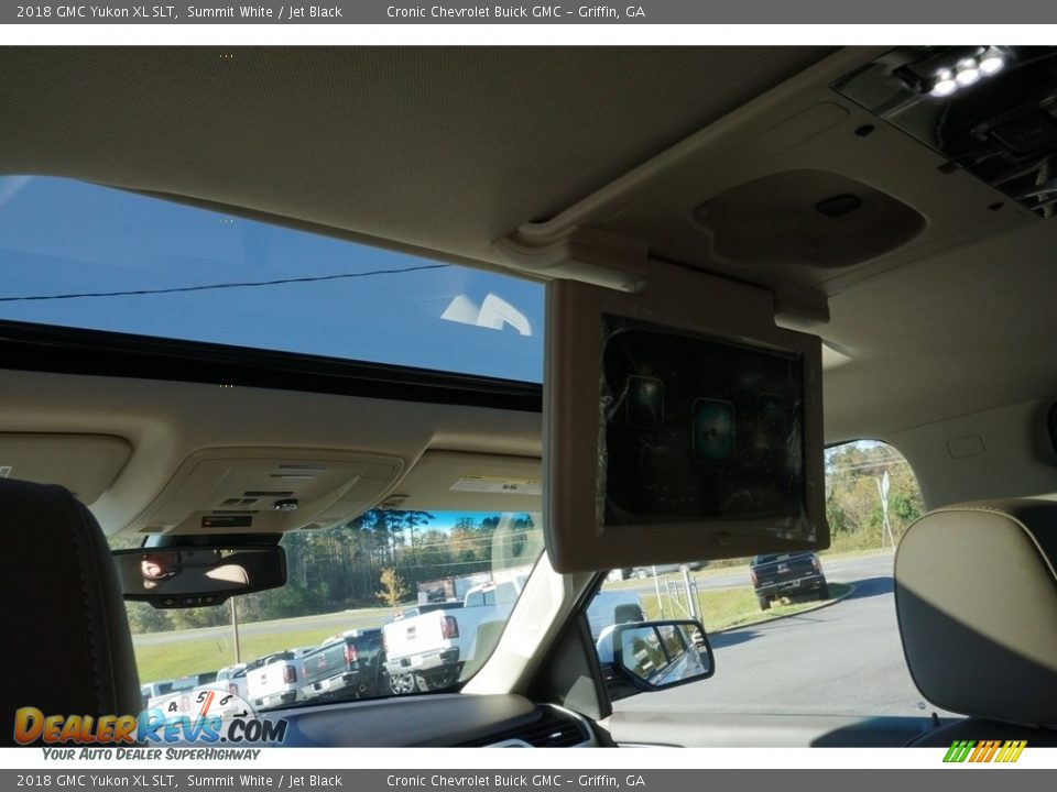 2018 GMC Yukon XL SLT Summit White / Jet Black Photo #6