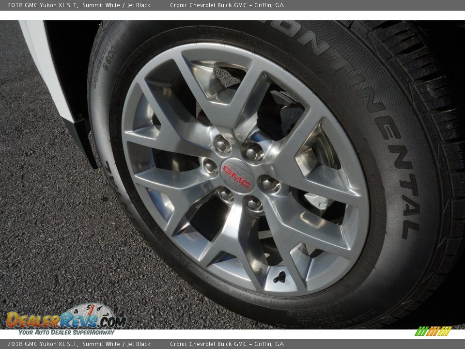 2018 GMC Yukon XL SLT Summit White / Jet Black Photo #9