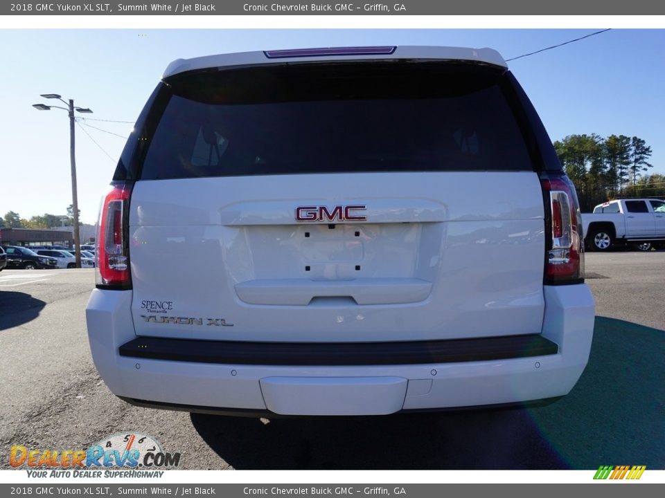 2018 GMC Yukon XL SLT Summit White / Jet Black Photo #13