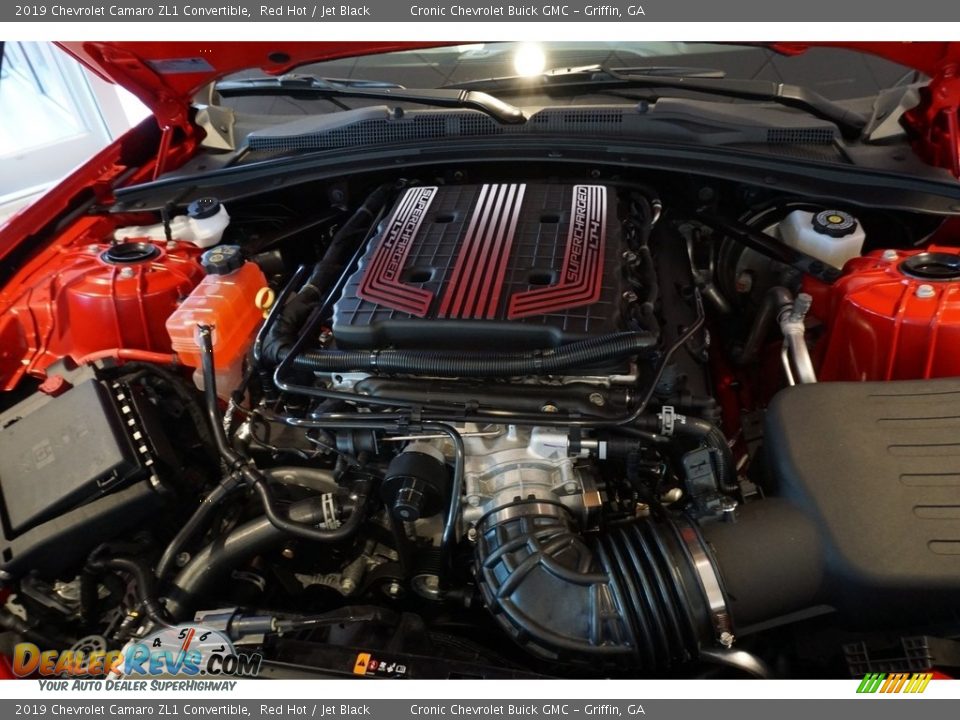 2019 Chevrolet Camaro ZL1 Convertible 6.2 Liter Supercharged DI OHV 16-Valve VVT LT4 V8 Engine Photo #8