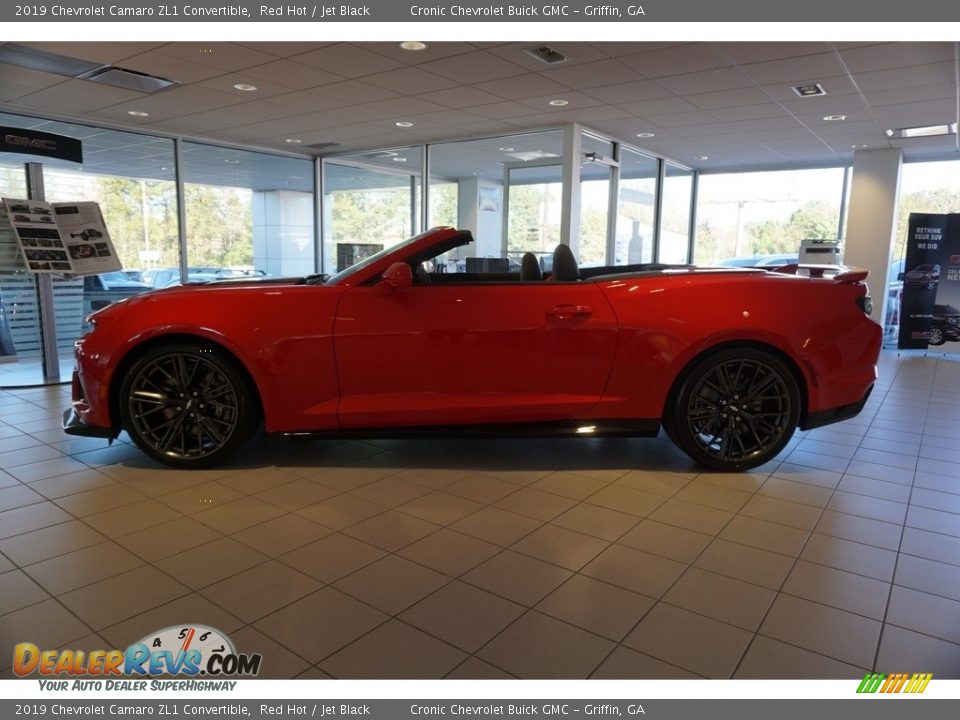 2019 Chevrolet Camaro ZL1 Convertible Red Hot / Jet Black Photo #10