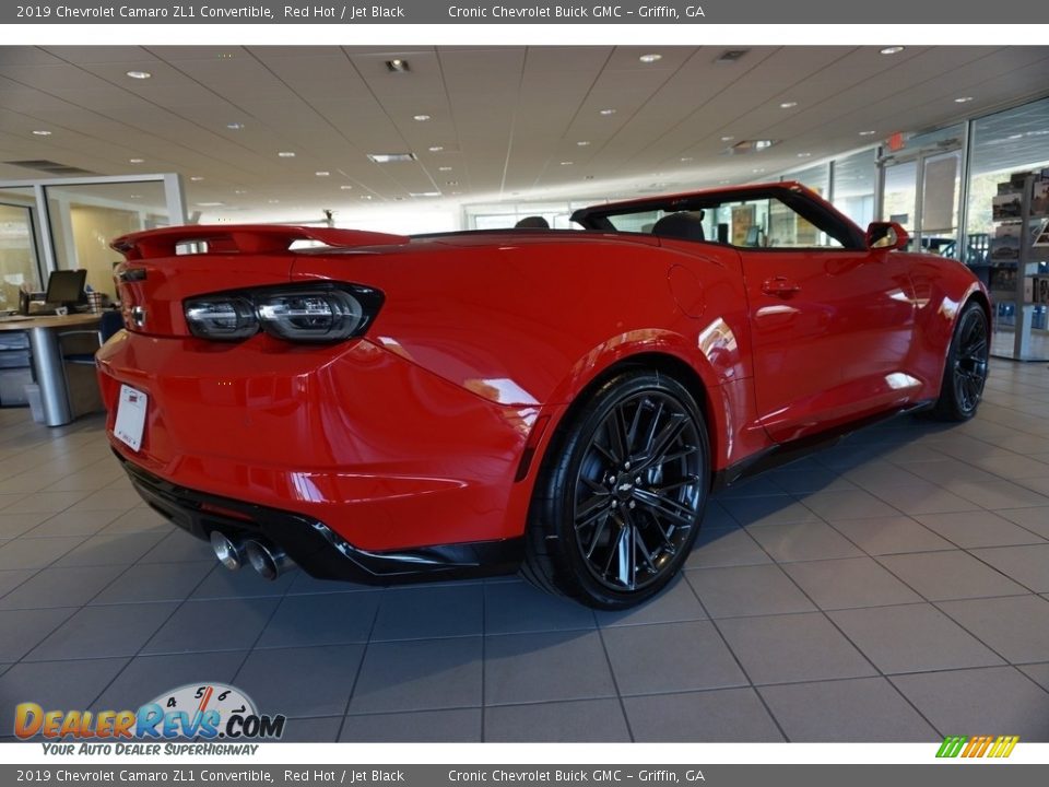 2019 Chevrolet Camaro ZL1 Convertible Red Hot / Jet Black Photo #13