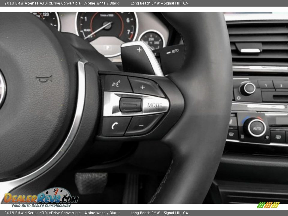 2018 BMW 4 Series 430i xDrive Convertible Steering Wheel Photo #16
