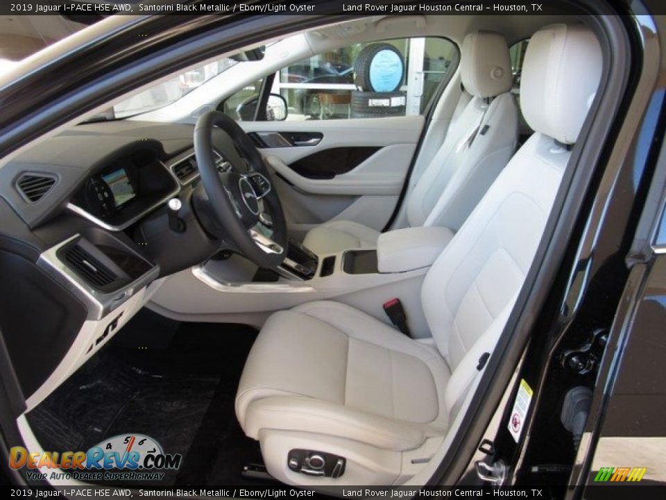 Ebony/Light Oyster Interior - 2019 Jaguar I-PACE HSE AWD Photo #3