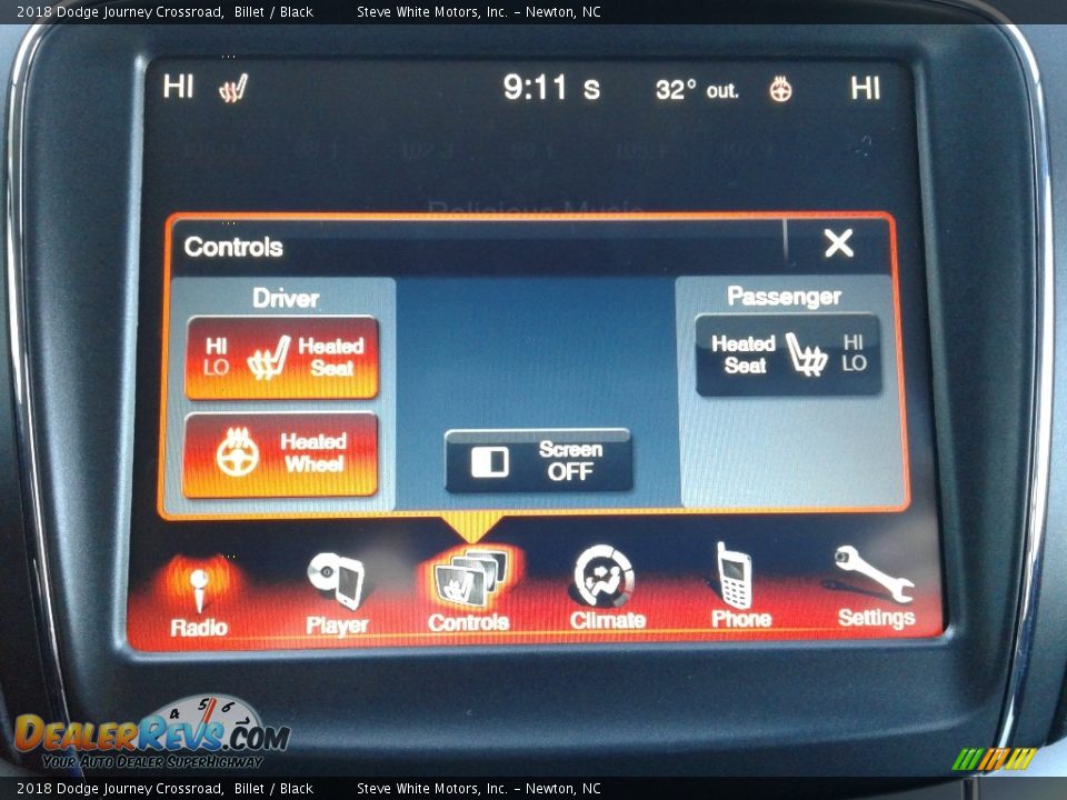 2018 Dodge Journey Crossroad Billet / Black Photo #24