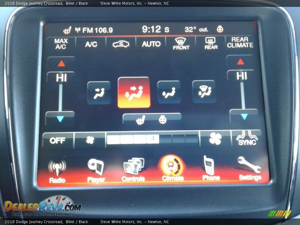 2018 Dodge Journey Crossroad Billet / Black Photo #25