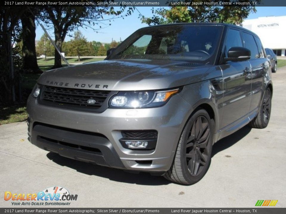 2017 Land Rover Range Rover Sport Autobiography Silicon Silver / Ebony/Lunar/Pimento Photo #10