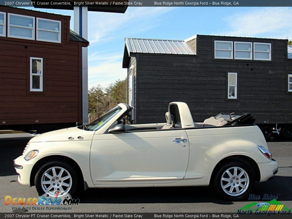 2007 Chrysler PT Cruiser Convertible Bright Silver Metallic / Pastel Slate Gray Photo #2