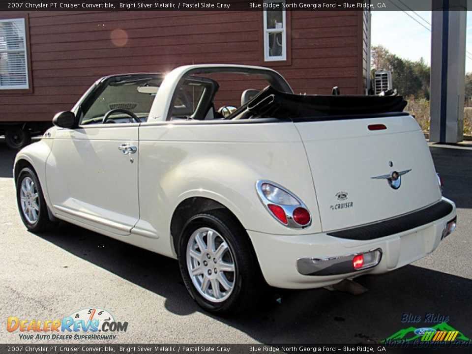 2007 Chrysler PT Cruiser Convertible Bright Silver Metallic / Pastel Slate Gray Photo #3