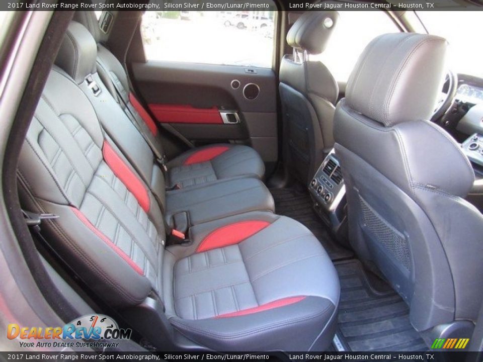 Rear Seat of 2017 Land Rover Range Rover Sport Autobiography Photo #19
