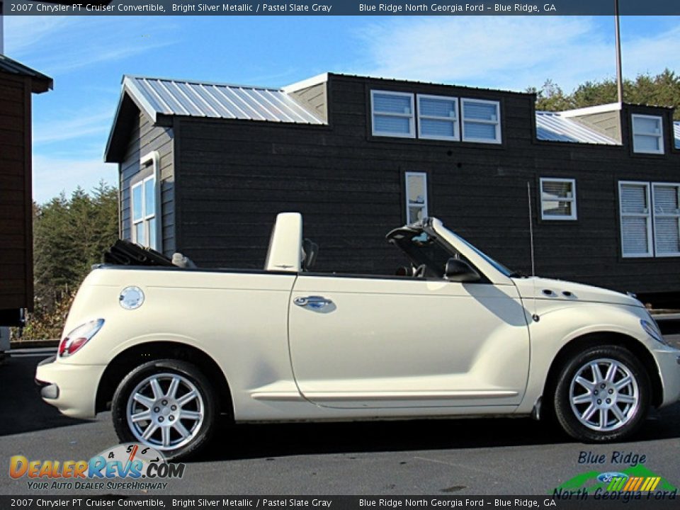 2007 Chrysler PT Cruiser Convertible Bright Silver Metallic / Pastel Slate Gray Photo #7