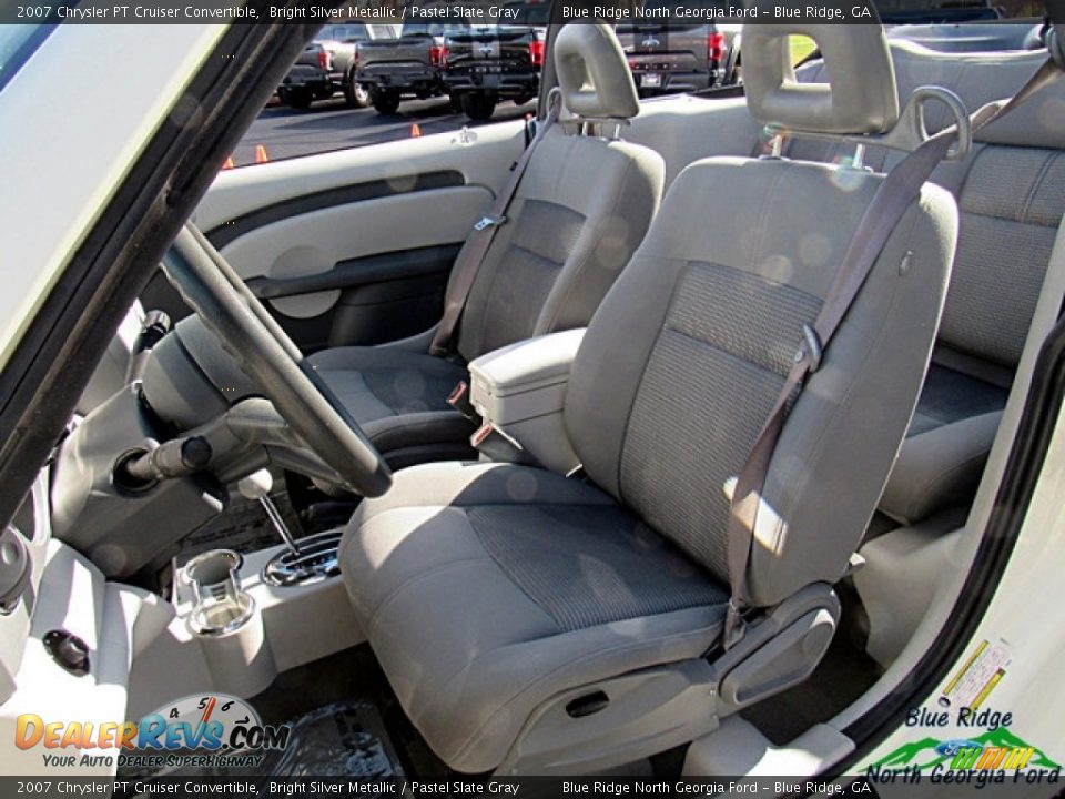 2007 Chrysler PT Cruiser Convertible Bright Silver Metallic / Pastel Slate Gray Photo #11