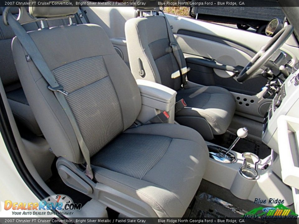 2007 Chrysler PT Cruiser Convertible Bright Silver Metallic / Pastel Slate Gray Photo #13