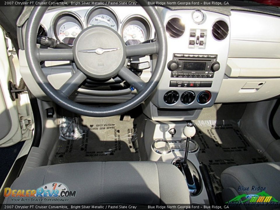 2007 Chrysler PT Cruiser Convertible Bright Silver Metallic / Pastel Slate Gray Photo #15