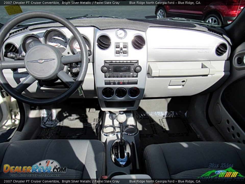 2007 Chrysler PT Cruiser Convertible Bright Silver Metallic / Pastel Slate Gray Photo #16