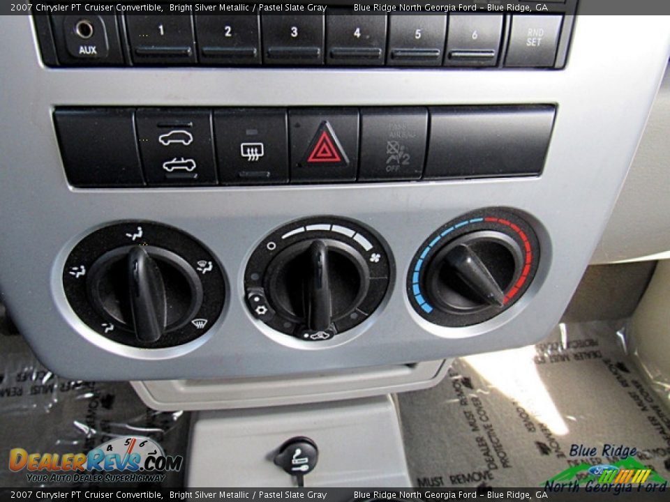 2007 Chrysler PT Cruiser Convertible Bright Silver Metallic / Pastel Slate Gray Photo #19