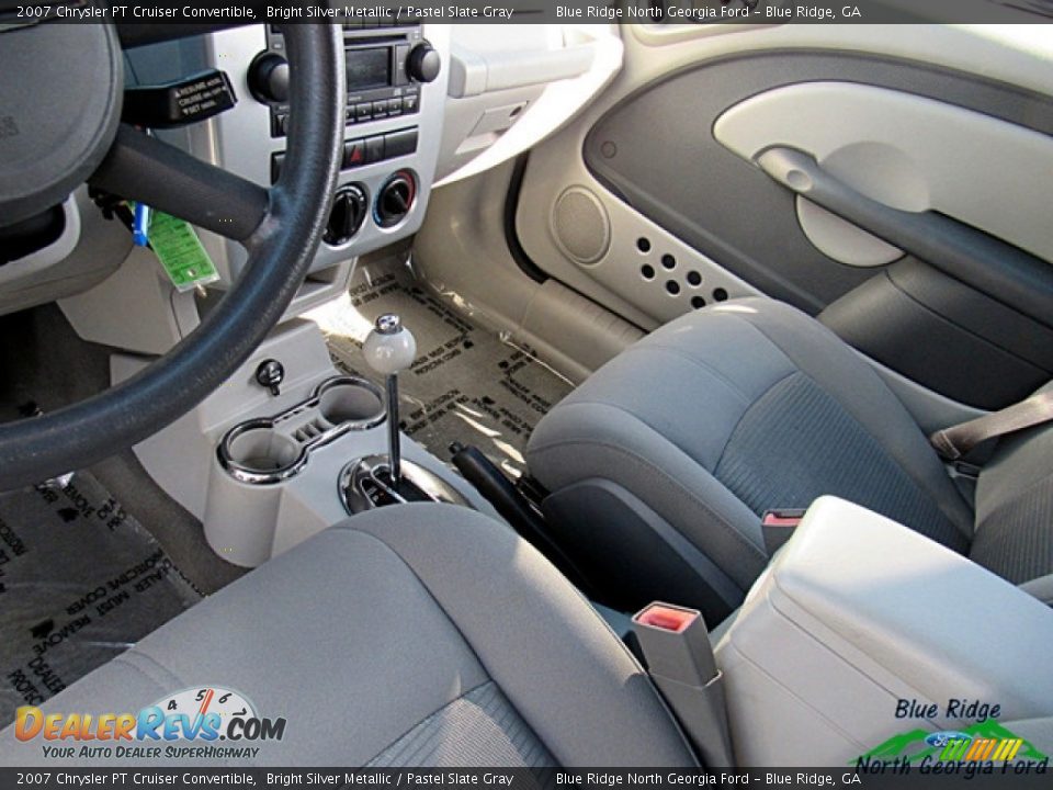 2007 Chrysler PT Cruiser Convertible Bright Silver Metallic / Pastel Slate Gray Photo #21