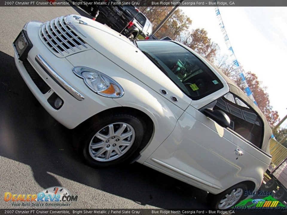 2007 Chrysler PT Cruiser Convertible Bright Silver Metallic / Pastel Slate Gray Photo #23