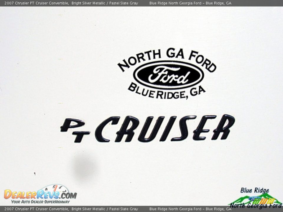 2007 Chrysler PT Cruiser Convertible Bright Silver Metallic / Pastel Slate Gray Photo #27