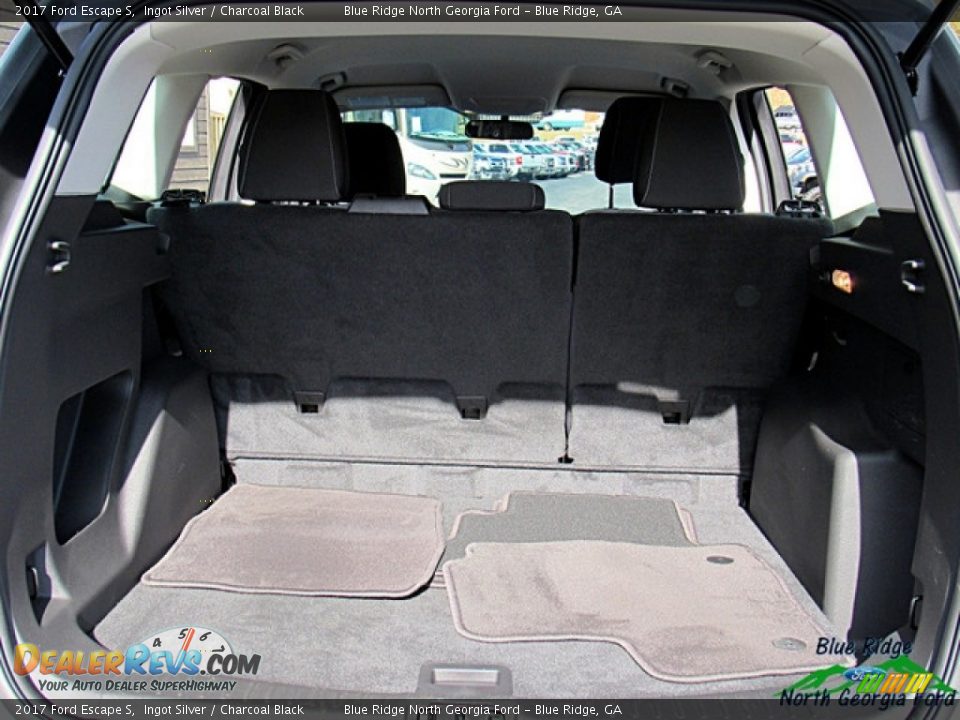 2017 Ford Escape S Ingot Silver / Charcoal Black Photo #12