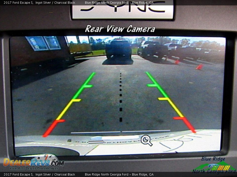 2017 Ford Escape S Ingot Silver / Charcoal Black Photo #17