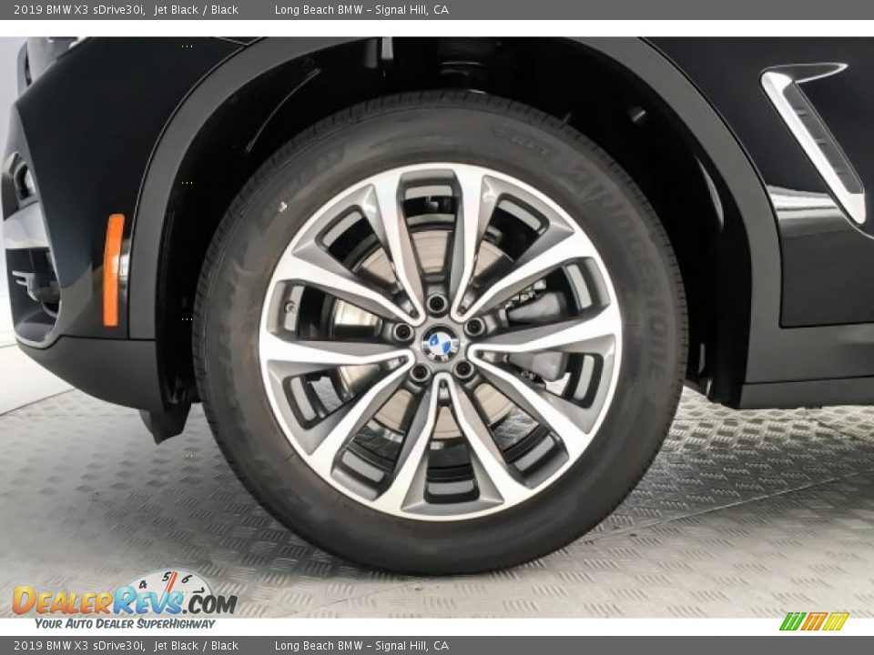 2019 BMW X3 sDrive30i Jet Black / Black Photo #9