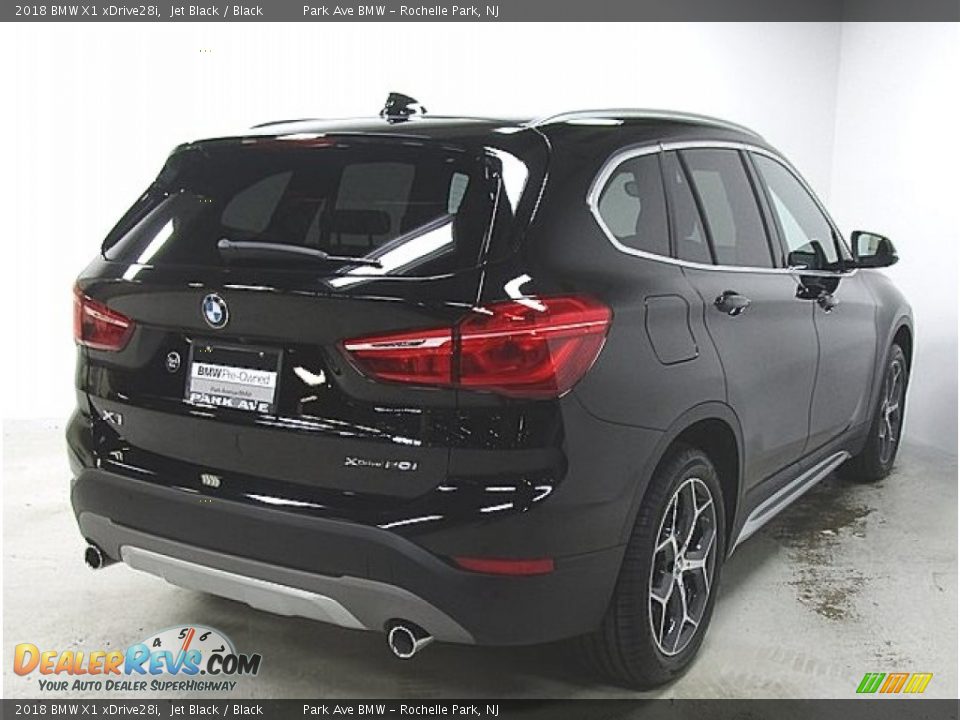 2018 BMW X1 xDrive28i Jet Black / Black Photo #4