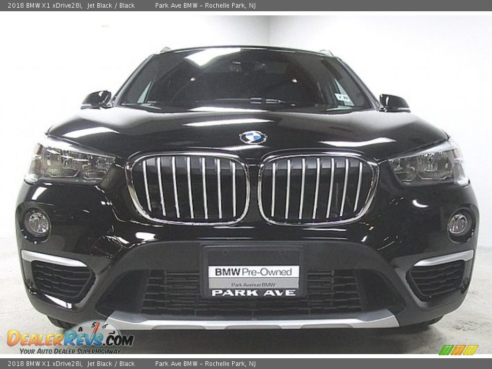 2018 BMW X1 xDrive28i Jet Black / Black Photo #7