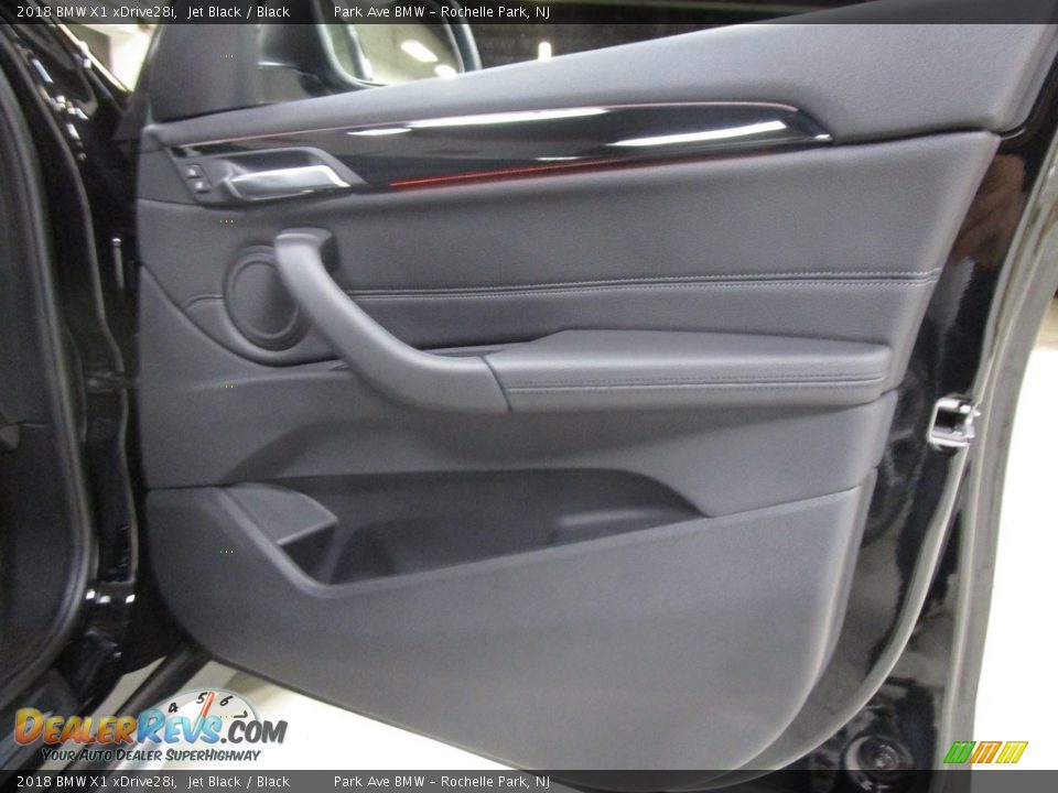 2018 BMW X1 xDrive28i Jet Black / Black Photo #14