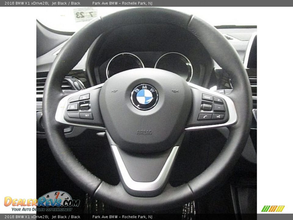 2018 BMW X1 xDrive28i Jet Black / Black Photo #24