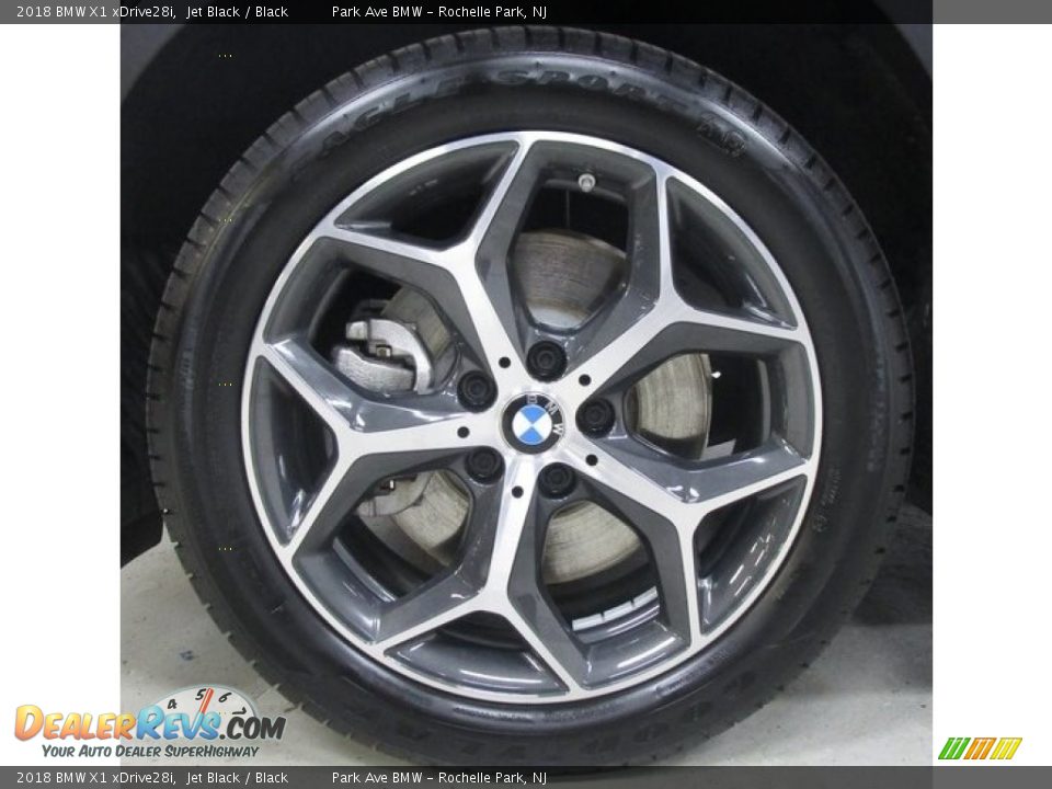 2018 BMW X1 xDrive28i Jet Black / Black Photo #29