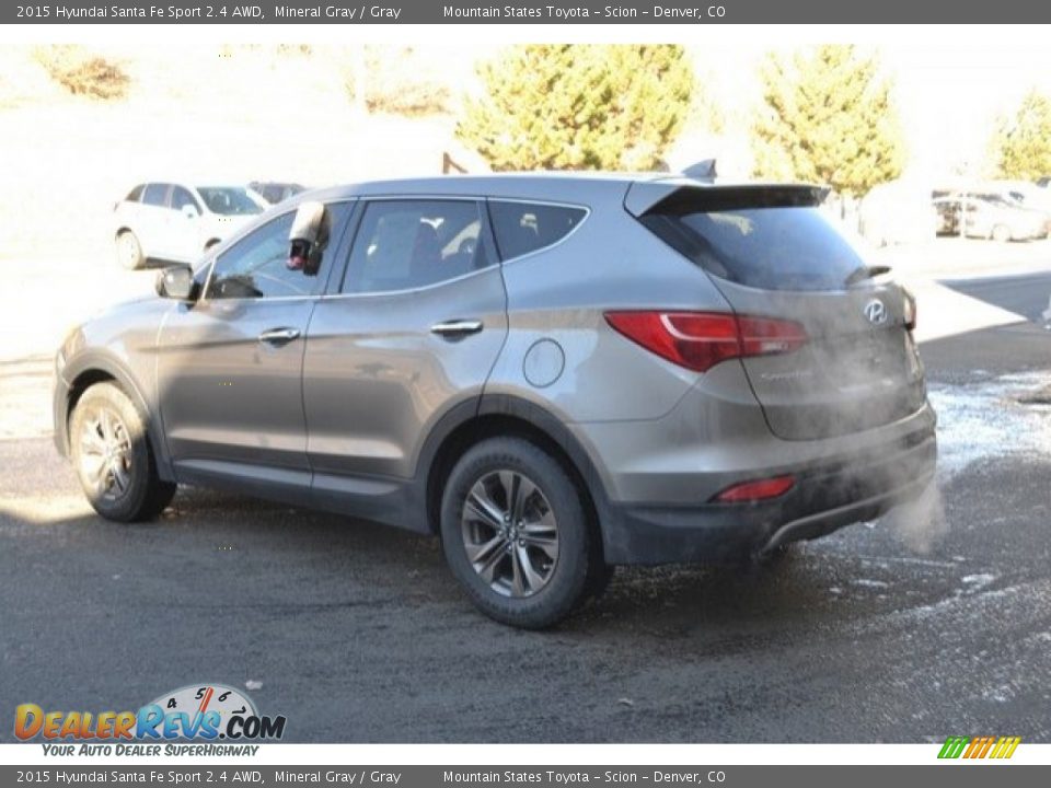 2015 Hyundai Santa Fe Sport 2.4 AWD Mineral Gray / Gray Photo #4