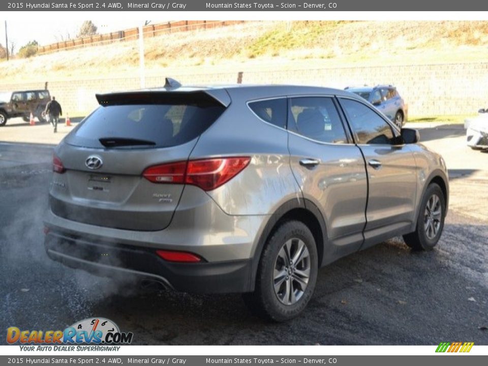 2015 Hyundai Santa Fe Sport 2.4 AWD Mineral Gray / Gray Photo #6