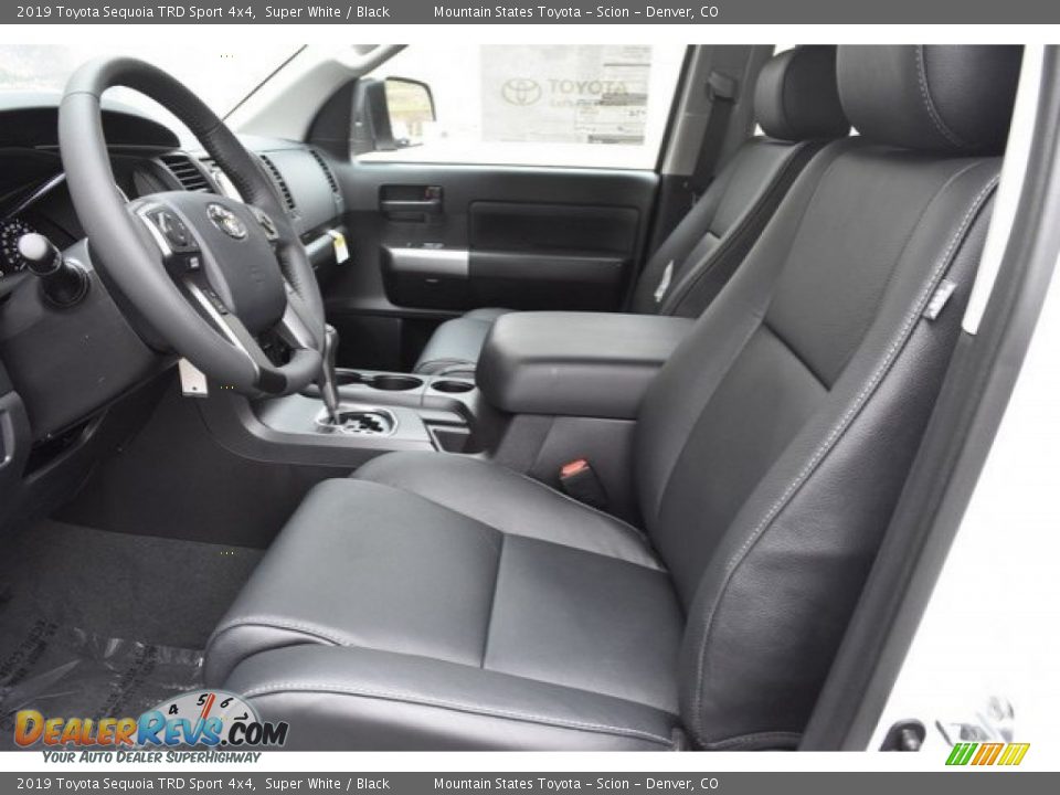 Front Seat of 2019 Toyota Sequoia TRD Sport 4x4 Photo #6