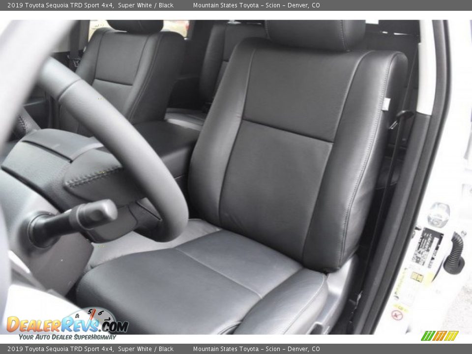 Front Seat of 2019 Toyota Sequoia TRD Sport 4x4 Photo #7