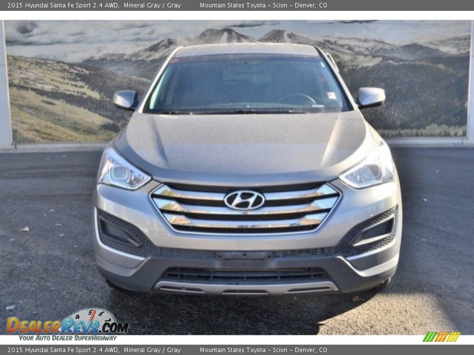 2015 Hyundai Santa Fe Sport 2.4 AWD Mineral Gray / Gray Photo #8