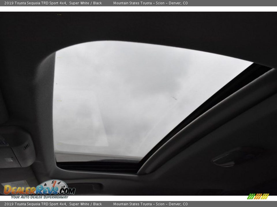 2019 Toyota Sequoia TRD Sport 4x4 Super White / Black Photo #9