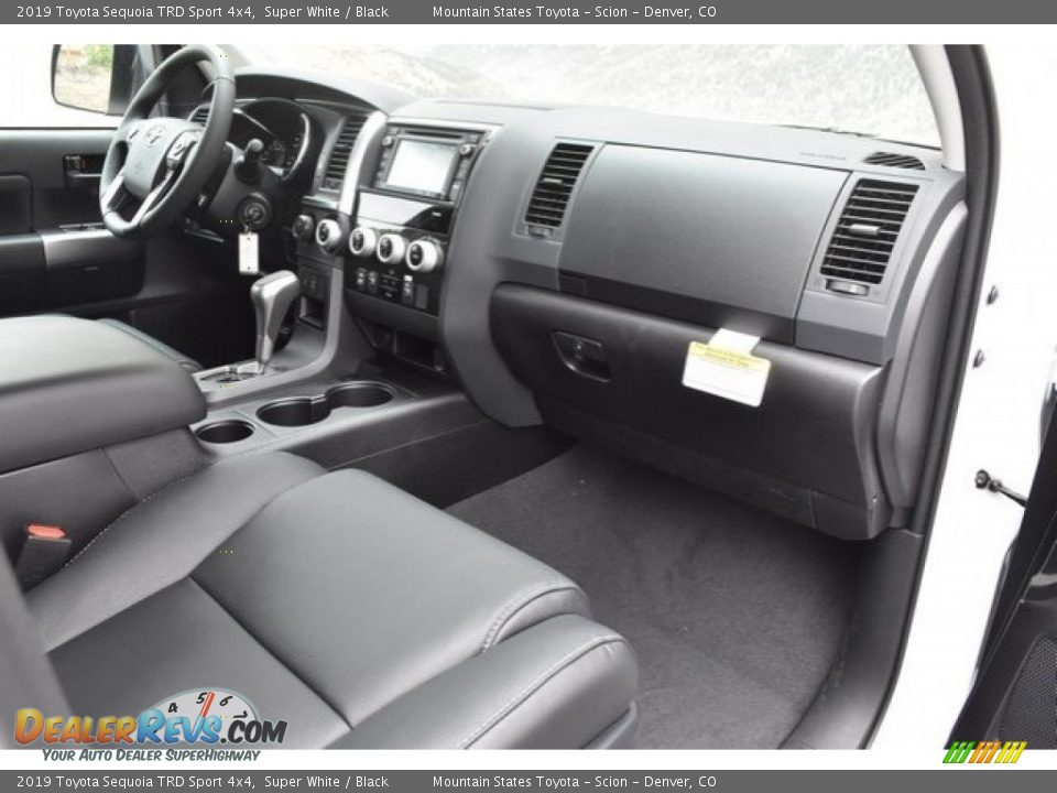 2019 Toyota Sequoia TRD Sport 4x4 Super White / Black Photo #11