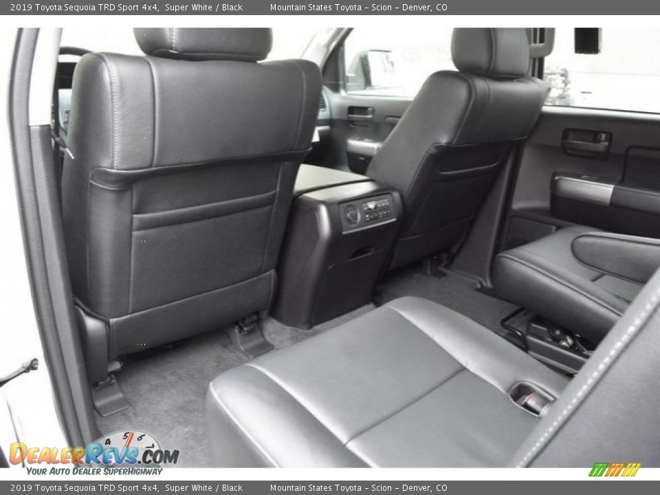 Rear Seat of 2019 Toyota Sequoia TRD Sport 4x4 Photo #14