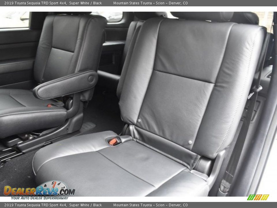 2019 Toyota Sequoia TRD Sport 4x4 Super White / Black Photo #16