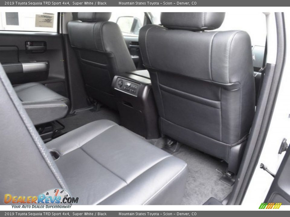 2019 Toyota Sequoia TRD Sport 4x4 Super White / Black Photo #18