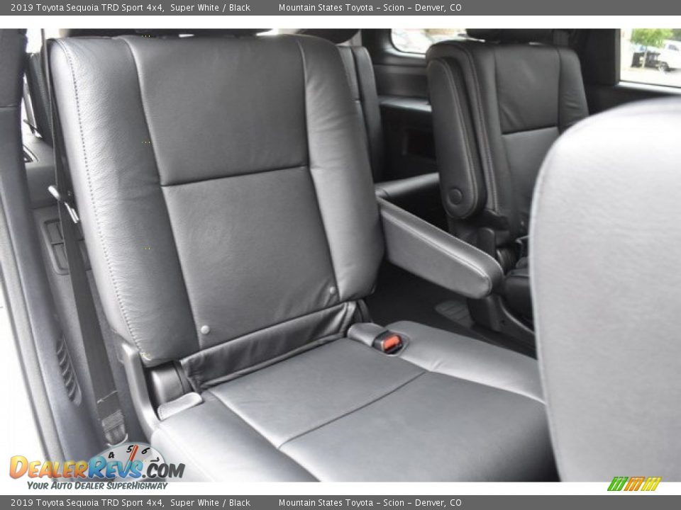 Rear Seat of 2019 Toyota Sequoia TRD Sport 4x4 Photo #20