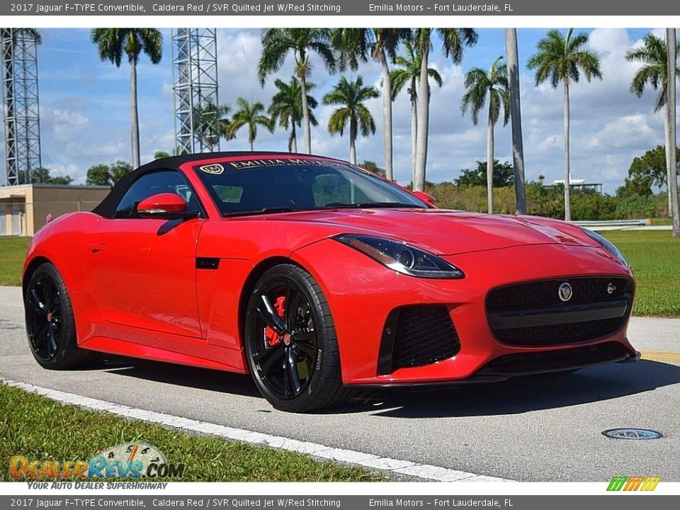 Front 3/4 View of 2017 Jaguar F-TYPE Convertible Photo #1