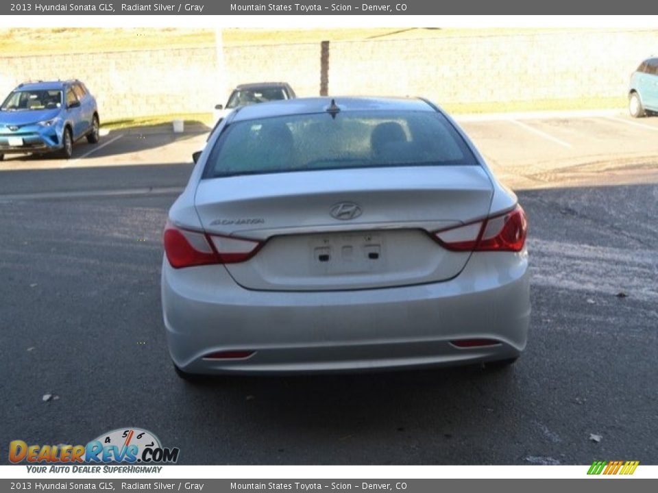 2013 Hyundai Sonata GLS Radiant Silver / Gray Photo #5