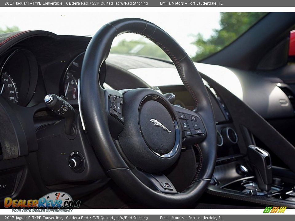 2017 Jaguar F-TYPE Convertible Steering Wheel Photo #34